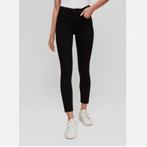 Citizens of Humanity Black Cropped Jeans Size 28 Aritzia Premium Denim